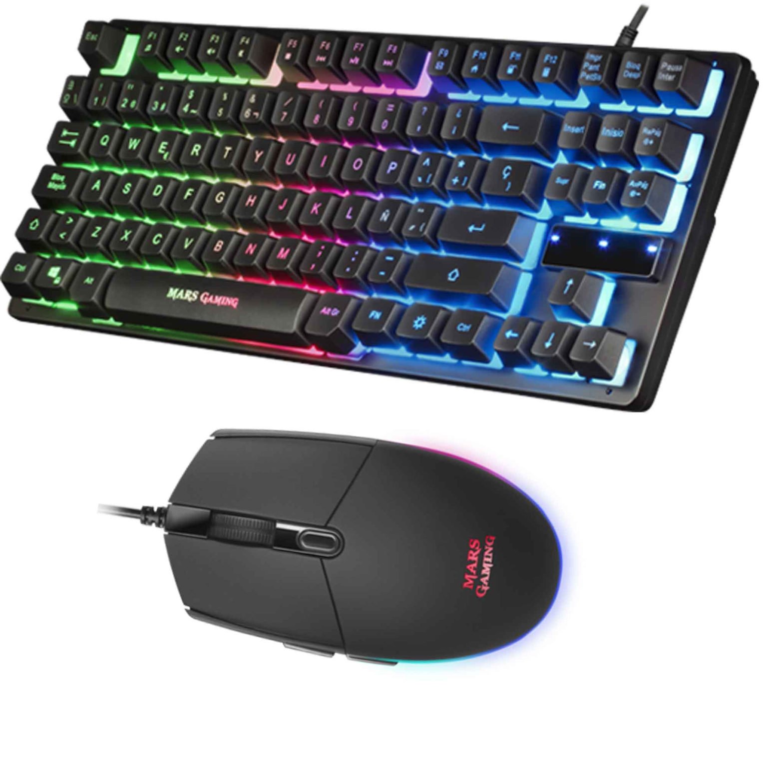 Mars Gaming Mcptkl Ensemble Clavier Et Souris Gaming