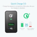Charger Anker PowerPort+1 Quick Charge USB 3.0 18W au Maroc