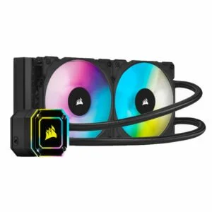 Corsair QL Series QL140 RGB (Par 2) Noir Refroidissement Corsair Maroc