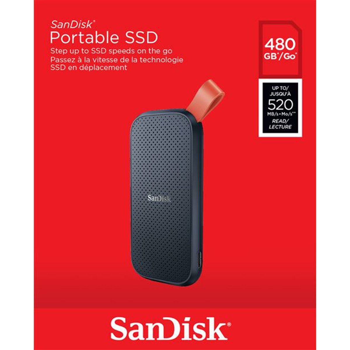 Sandisk – Disque Dur Externe Ssd Portable Usb 480 De Type C, Avec Capacité  De 2 To, 1 To, 520 Go, 3.1 Mo/s, Pour Ordinateur De Bureau, Pc Portable - Disques  Externes Ssd - AliExpress
